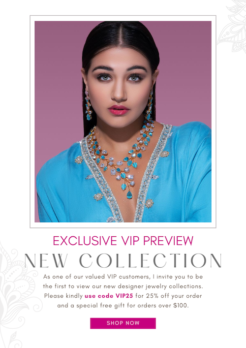 SUMMER 2023 INDIAN JEWELRY COLLECTION Jaipur Rose