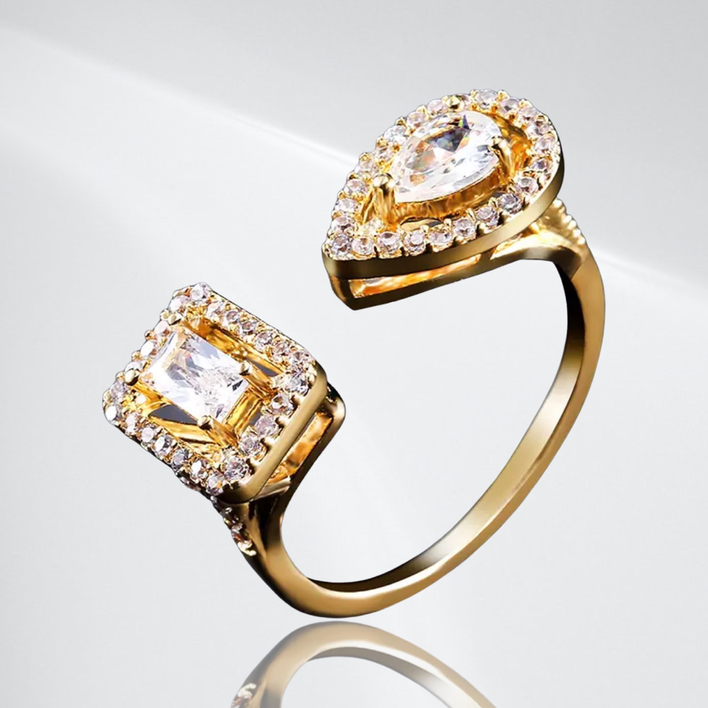 Dylan Yellow Gold Everyday Luxury Ring by Jaipur Rose - Jaipur Rose