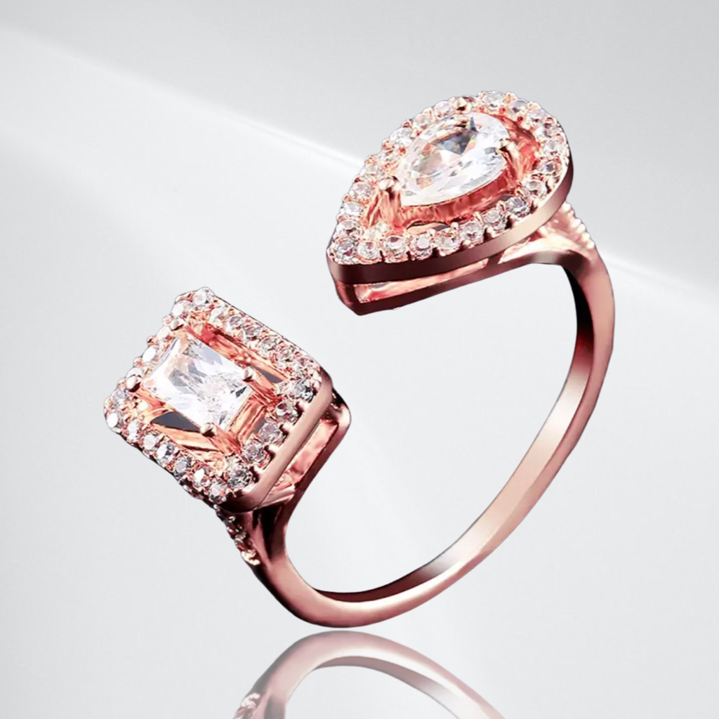Dylan Rose Gold Everyday Luxury Ring by Jaipur Rose - Jaipur Rose