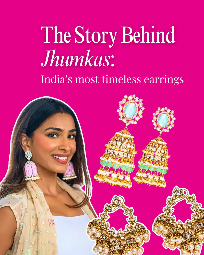 The History Of Jhumkas | Origin of Jhumkis - Jaipur Rose
