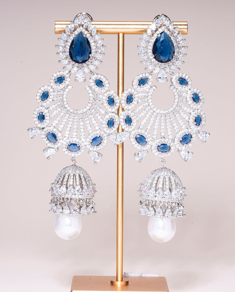 Alara Statement Earrings - Jaipur Rose Modern Luxury Designer Indian Jewelry - Jaipur Rose