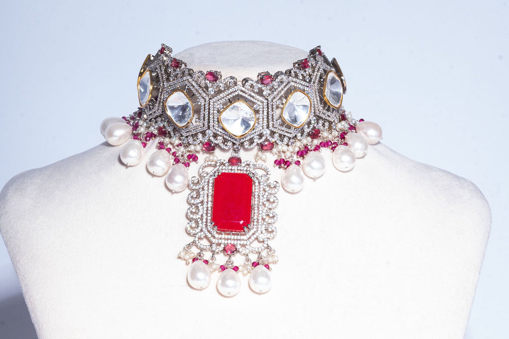 Modern Indian Bridal Jewelry Collection | Jaipur Rose