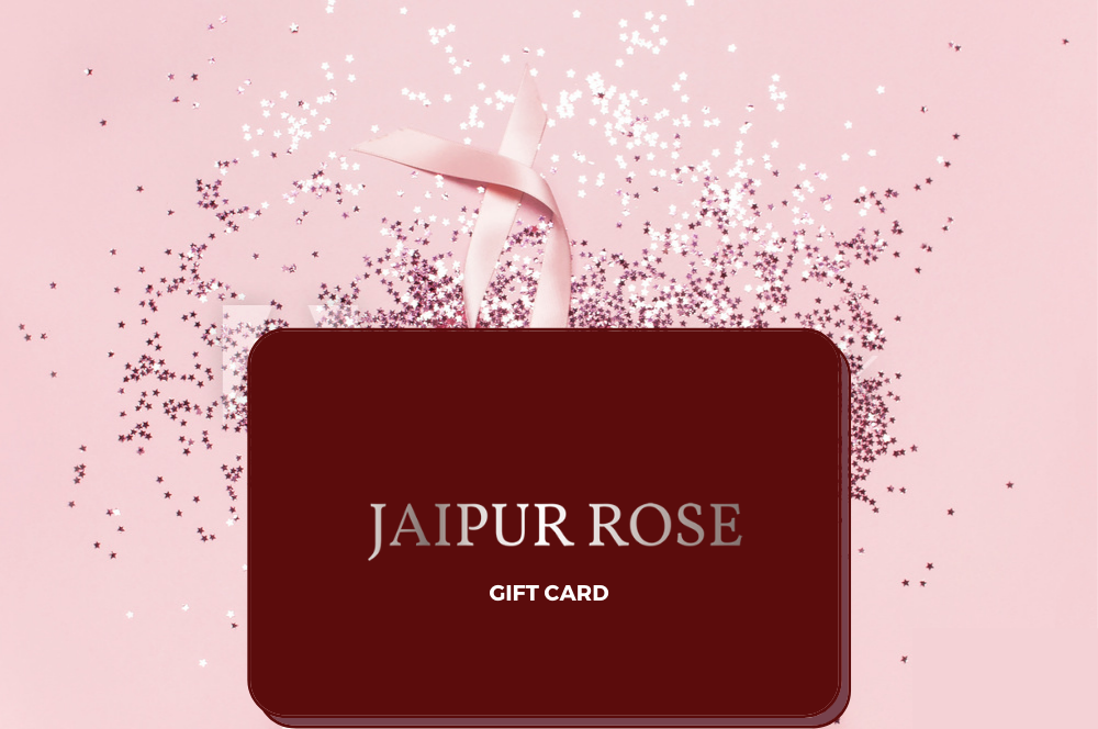 Treat a jewelry lover o the gift of Jaipur Rose with our exclusive gift card!Jaipur RoseJaipur Rosegift cardJaipur Rose Gift Card