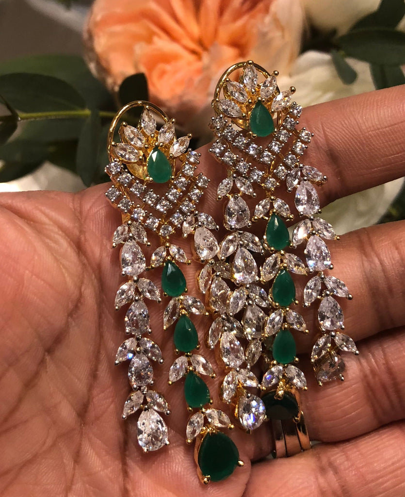 Antique Gold Real Kemp Lakshmi Earrings – Happy Pique